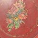 Large plate in painted sheet metal Napoleon III