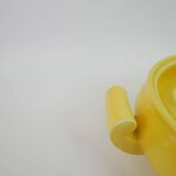 Large yellow modernist soup tureen
