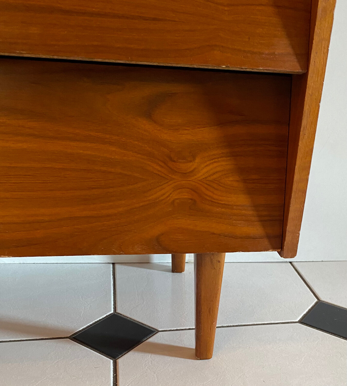 Vintage shoe cabinet 60s