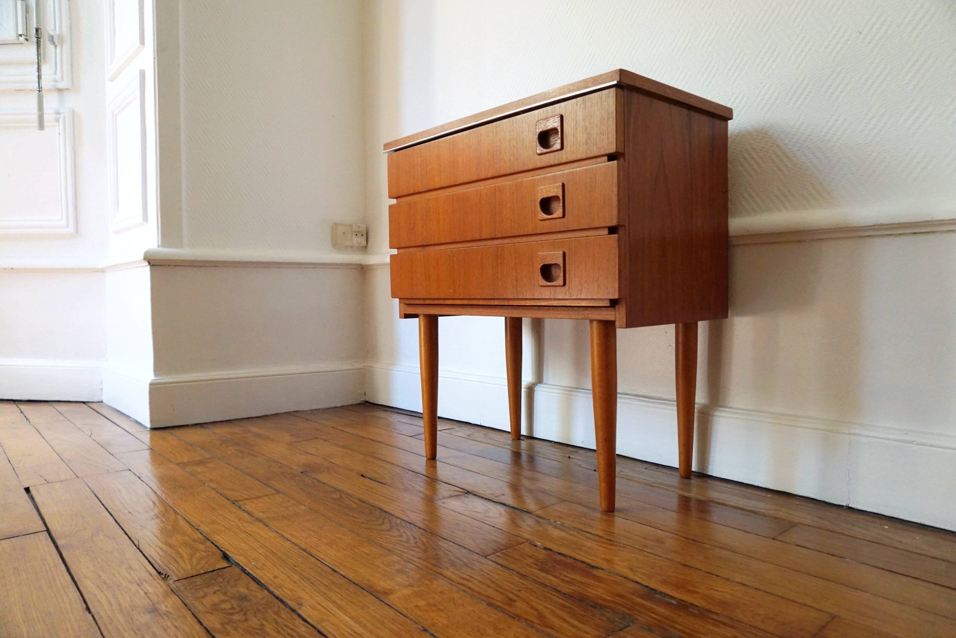 Scandinavian teak dresser