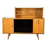 Buffet en bois des années 50, Sześciolatka, Pologne, 1969