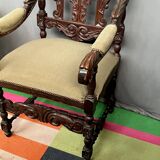 Renaissance style armchair.