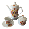 Service thé, café porcelaine Vercor