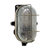 Window sconce - ceiling light in Bakelite and glass