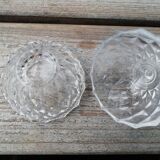 Small chiseled glass candy