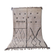 Large Authentic Beni Ourain Rug with Abstract Berber Symbols 300x200cm