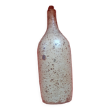 Bouteille artisanale en grès