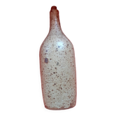Artisanal stoneware bottle..
