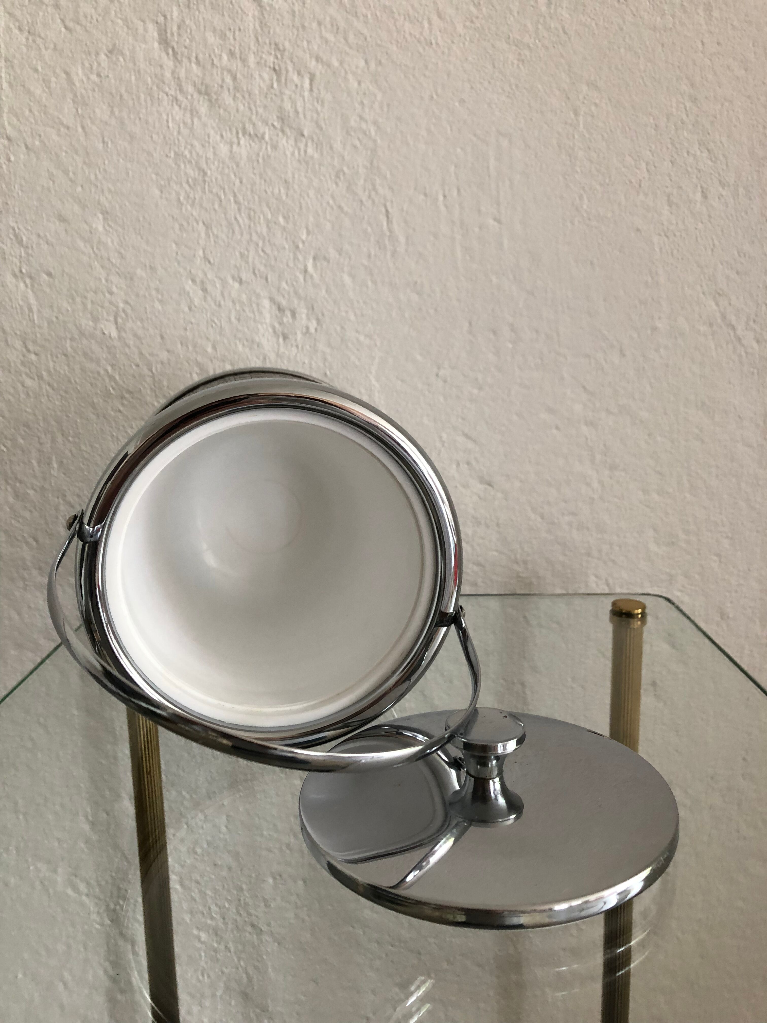 Seau à glaçons vintage métal 70