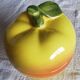Apple-shaped box pot with ceramic foil