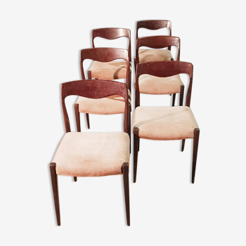6 scandinavian chairs