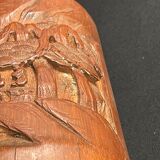 Porte-pinceaux bois lettrés immortels pins
