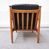 Danish leather armchair