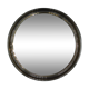 Gilac smoked plastic mirror from the 70s - 40 cm