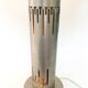 Vintage lamp 70's brushed aluminium design
