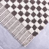 7x10 Checkered Moroccan Rug, 200x298Cm