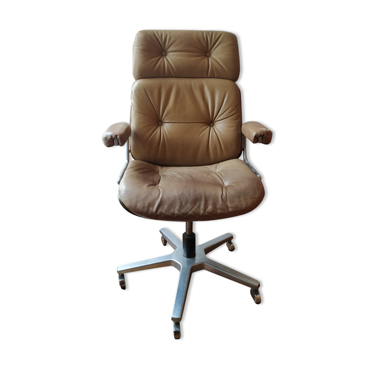 Steering chair leather Stoll Giroflex