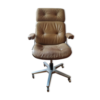 Fauteuil de direction cuir Stoll Giroflex