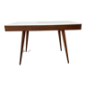 Desk, walnut and corian, AK1330, by Nissen & Gehl, Naver Collection