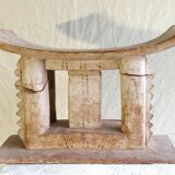 Antique wooden stool african art ashanti from ghana