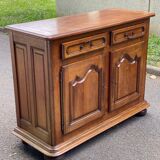 English solid wood sideboard 2 drawers 2 doors