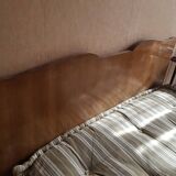 Bed frame with headboard whiskers