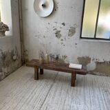 Brutalist workbench solid cherry coffee table