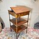Mahogany desk with stamp of the brita official office