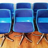 Suite de 6 chaises Modus, Osvaldo Borsani