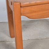 Table de chevet en orme