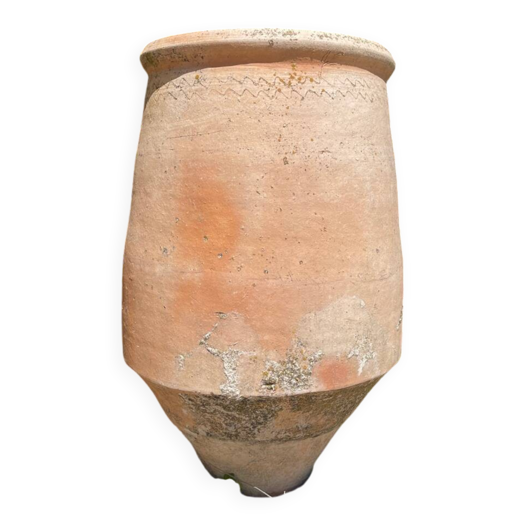 Terracotta pot jar