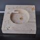 Brutalist ashtray by Fratelli Mannelli, travertine, Italy, 1970