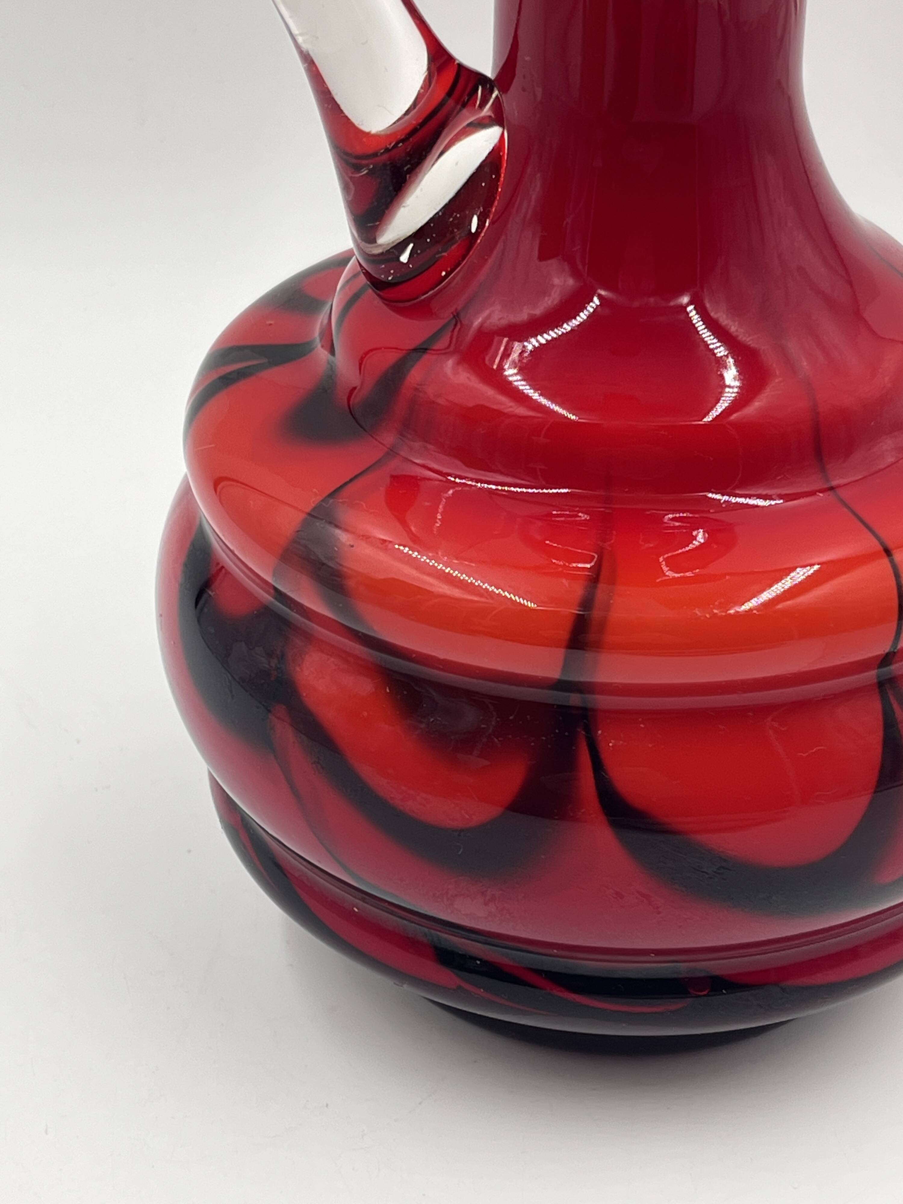 Opaline Florence BT jug vase