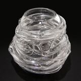 'Drop Honey' Vase in Crystal Glass - Sem Schanzer (as l'Anverre)