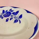 Digoin Sarreguemines dish Corsica model blue