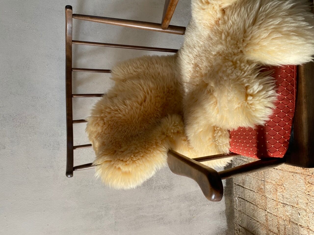 Fauteuil baumann éventail vintage