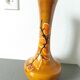 Orange neck vase