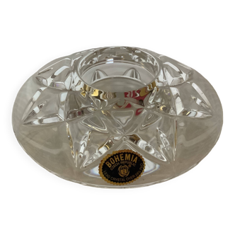 Bohemia crystal candle holder