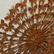 Wrought iron flower with butterflies