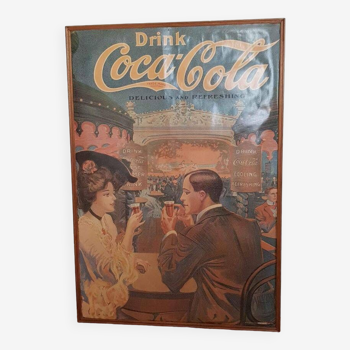 Rare affiche Coca Cola de 1983
