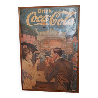 Rare Coca Cola poster from 1983