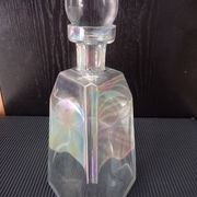 Vintage iridescent carafe