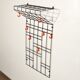 Wire coat rack by Karl Fichtel for Drahtwerke Erlau 1950s
