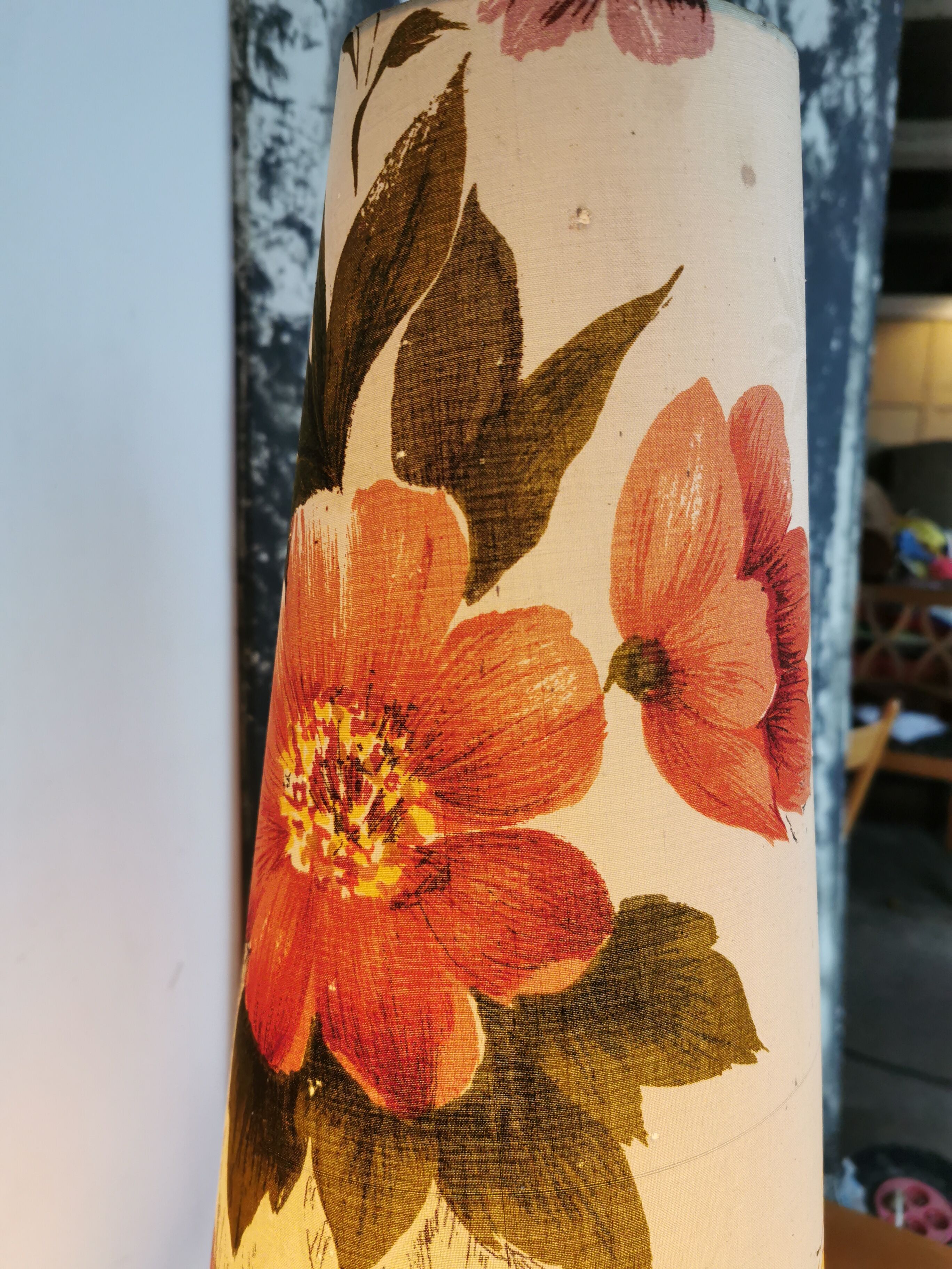 Vintage tripod floor lamp