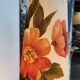 Lampadaire tripode vintage