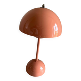 Verner Panton Salmon Flowerpot Portable Lamp