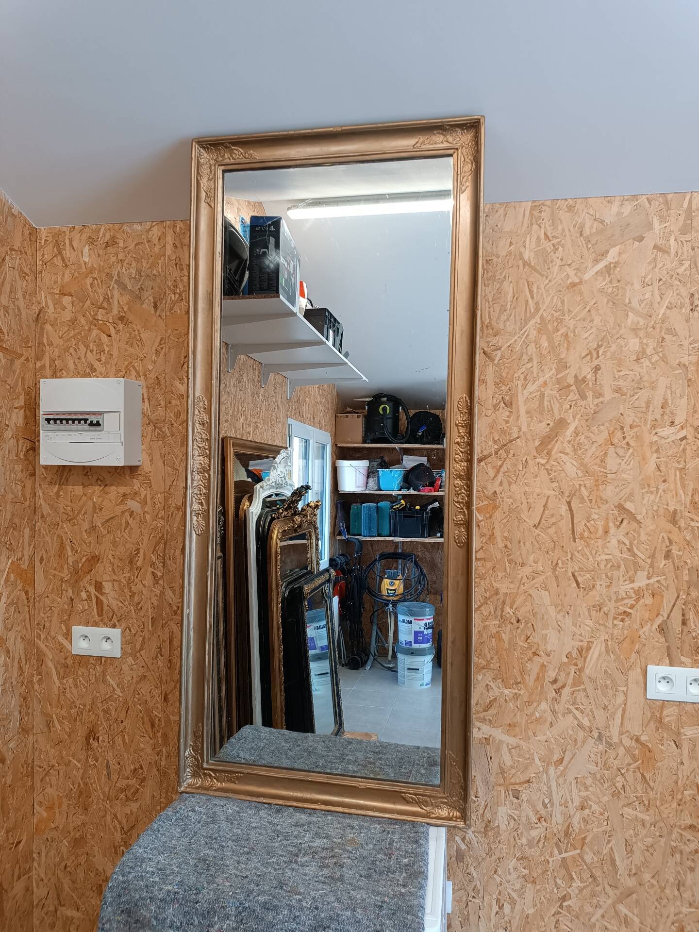 Miroir ancien 150/66 cm