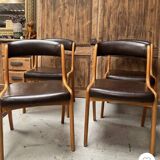 4 Baumann gondola chairs