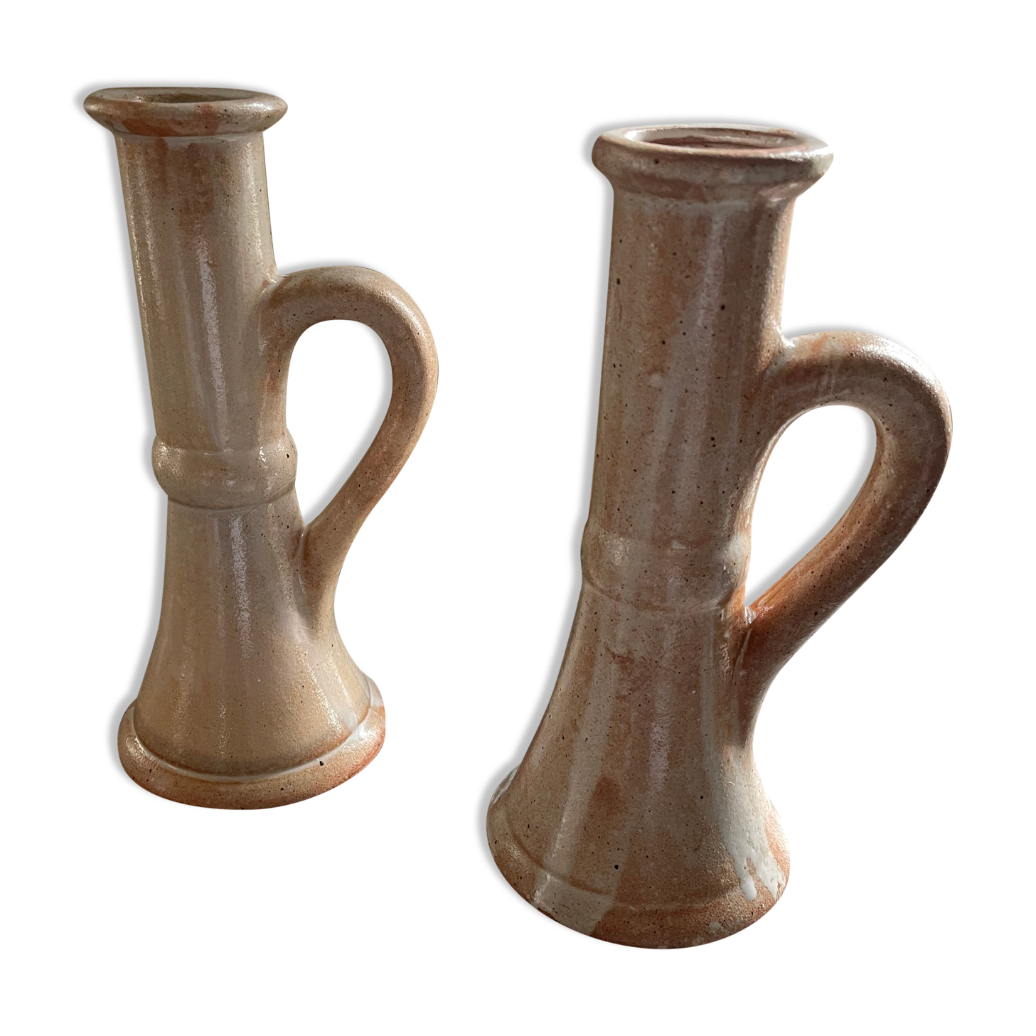 Sandstone candlesticks