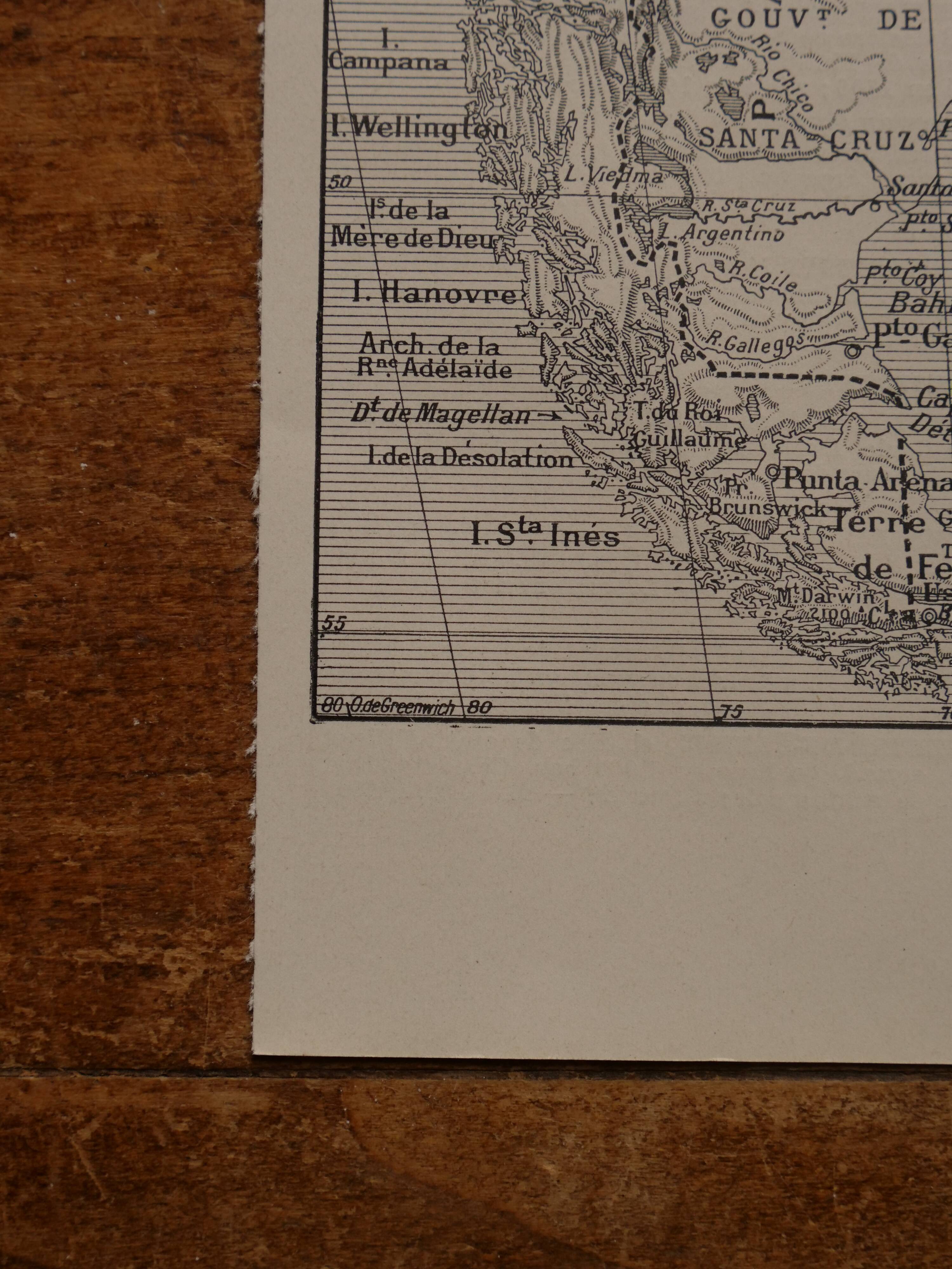 Lithograph on Argentina